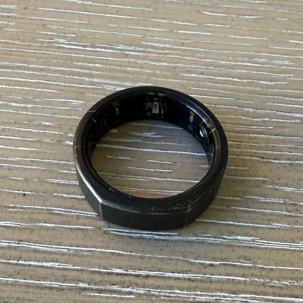 Oura fitness tracker ring - Size 13 - Stealth‎ - Black